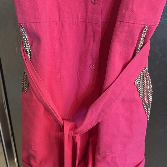 NWT mainstrip shorts romper pink - Picture 3 of 3